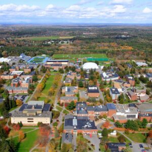 University of Maine campus aerial