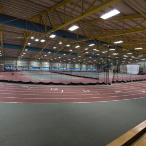 Indoor track and courts at Bates College