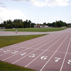 Outdoor track at Bates College