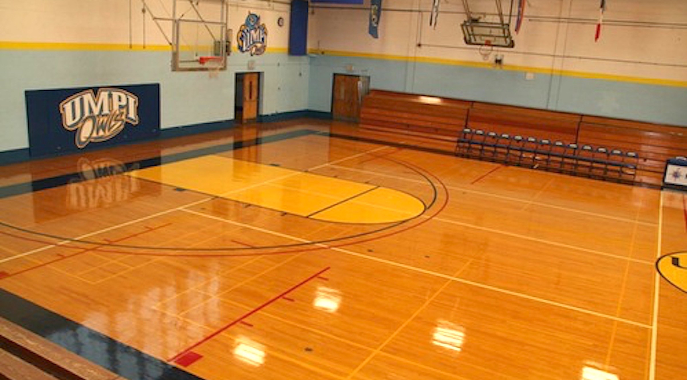 University of Maine Presque Isle basketball court