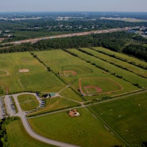 Wainwright Field Athletic Complex aerial view